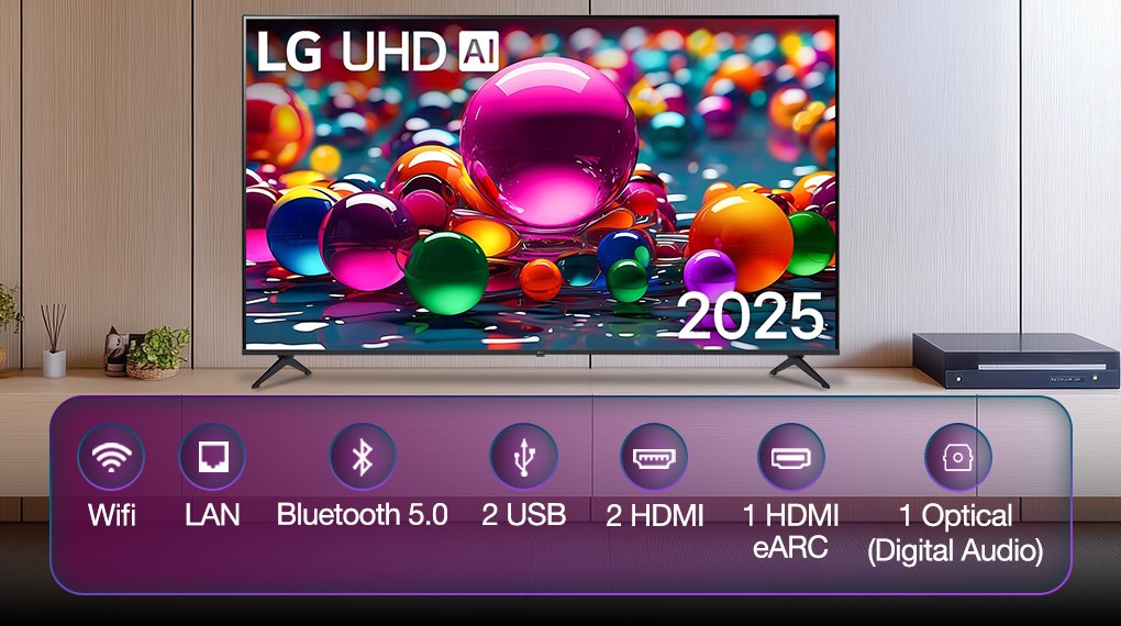 Smart Tivi LG AI 4K 55 inch 55UA8450PSA