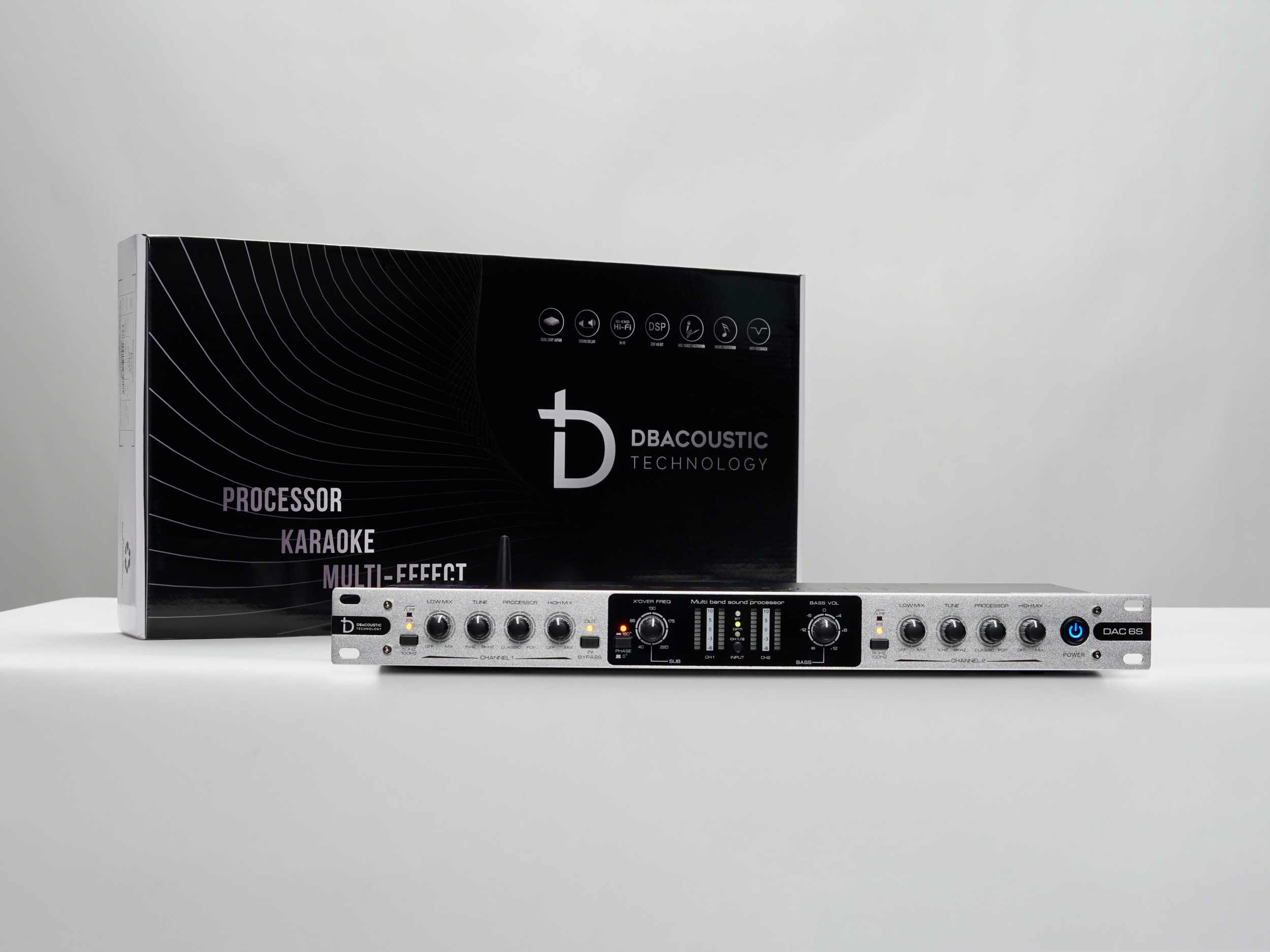 Nâng tiếng DBacoustic DAC 6S – Tích hợp DAC, Bluetooth & Optical, nâng tầm âm thanh chuyên nghiệp