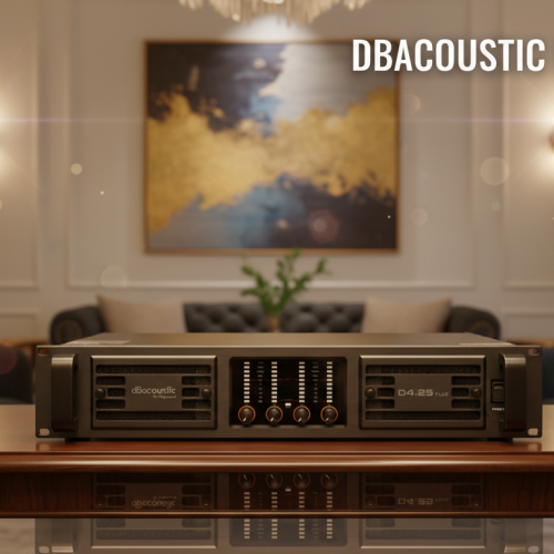 Đẩy công suất DBacoustic D4.25 Plus – 4 kênh mạnh mẽ, hiệu suất vượt trội