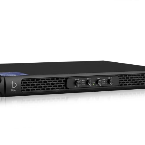 Đẩy công suất DBacoustic H4-1000 – Mạnh mẽ, 4 kênh chuẩn Class D siêu gọn 1U