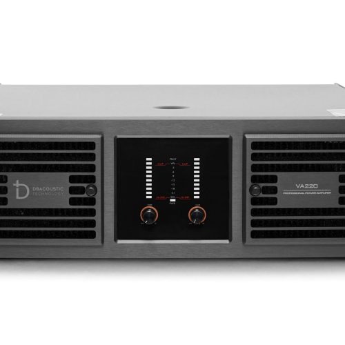 Cục Đẩy Công Suất DBacoustic VA220 – 2 Kênh 2800W | Kéo Mạnh, Âm Chuẩn Cho Karaoke & Sân Khấu