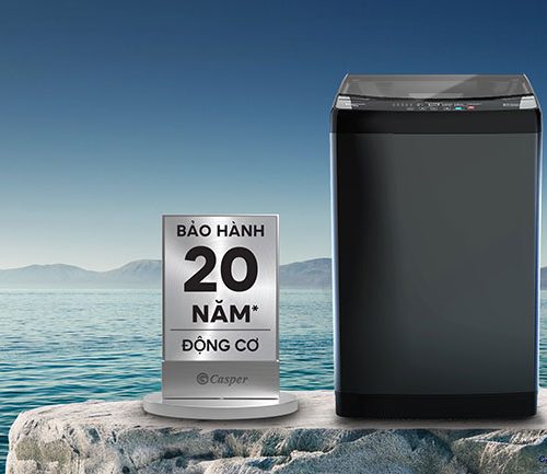 Máy Giặt Casper WT10NB3 10Kg Cửa Trên EcoWash+ Chính Hãng Giá Tốt Tại Hải Phòng
