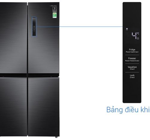Tủ Lạnh Samsung Inverter RF48A4000B4/SV 488 Lít Multi Door 4 Cánh Chính Hãng Giá Tốt Tại Hải Phòng