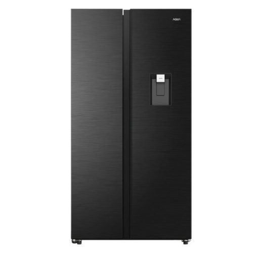 Tủ lạnh Aqua Inverter Side by Side 646 lít AQR-S682XA(FS) – Twin Inverter, H-DEO Fresh