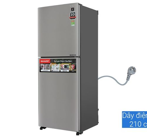 Tủ Lạnh Sharp Inverter SJ-XP352AE-DS 350 Lít 2 Cánh Chính Hãng Giá Tốt Tại Hải Phòng