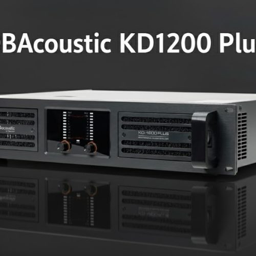 ĐẨY CÔNG SUẤT 2 KÊNH DBACOUSTIC KD1200 PLUS